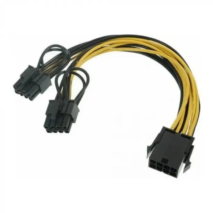 8 Pin Power Splitter Pci-E Molex 8 Pin Çift 8pin 6 + 2 Pin PCI Ex