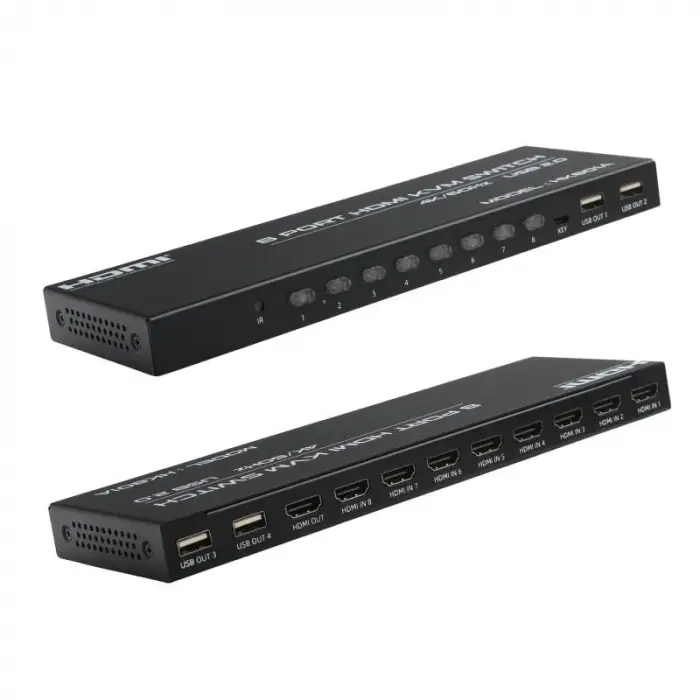 8 Port 4K 60Hz HDMI Kvm Switch DK-AC-KVMHD8X1