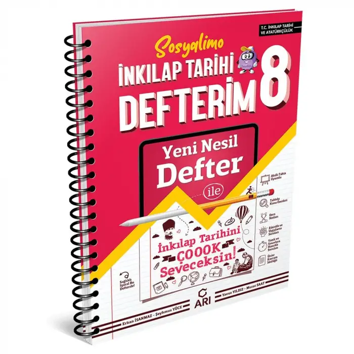 8 Sınıf Sosyolimo Akıllı Inkilap Tarihi Defterim A