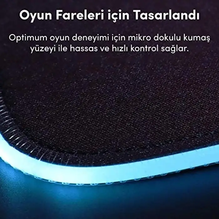 80x30 cm RGB oyuncu mousepad