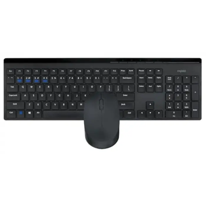 8110m Bluetooth Wireless Kablosuz Klavye Mouse Set Türkçe Q