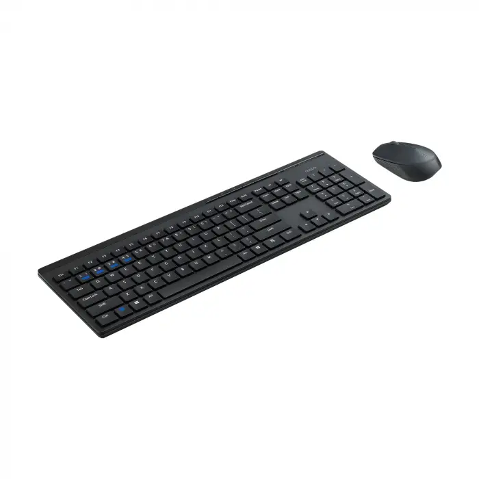 8110m Bluetooth Wireless Kablosuz Klavye Mouse Set Türkçe Q