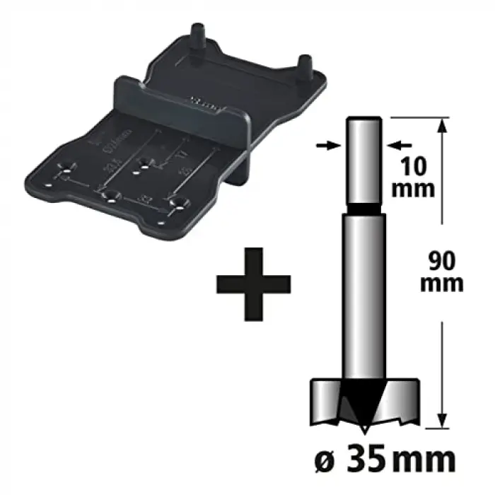 8728000 Forstner Matkap Ucu Ø 35 mm + Markierhilfe