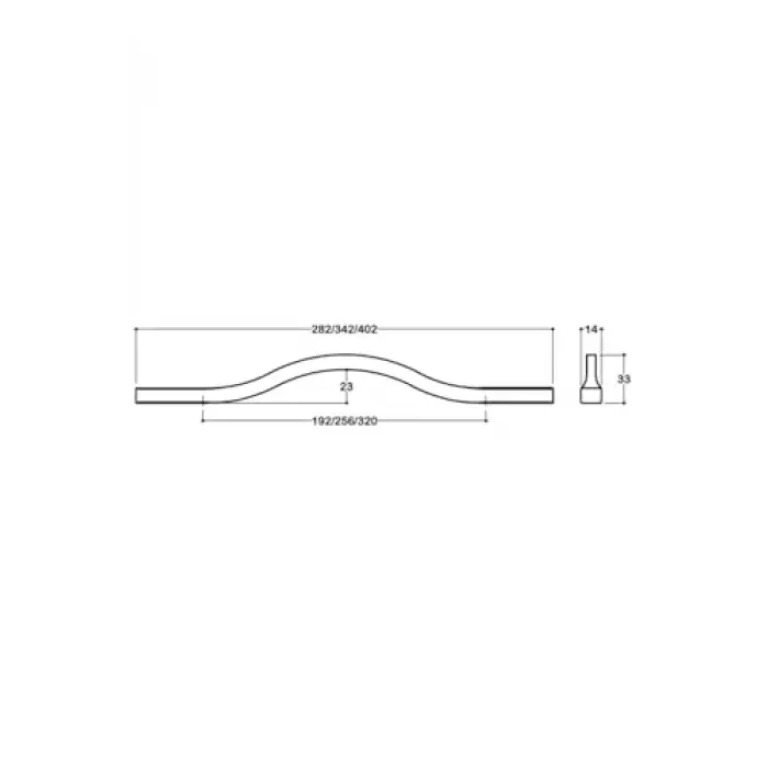 8790 Modern Kulp Krom Renk 192 Mm Krom Tek Ebat Ssy8790 0192 Cr