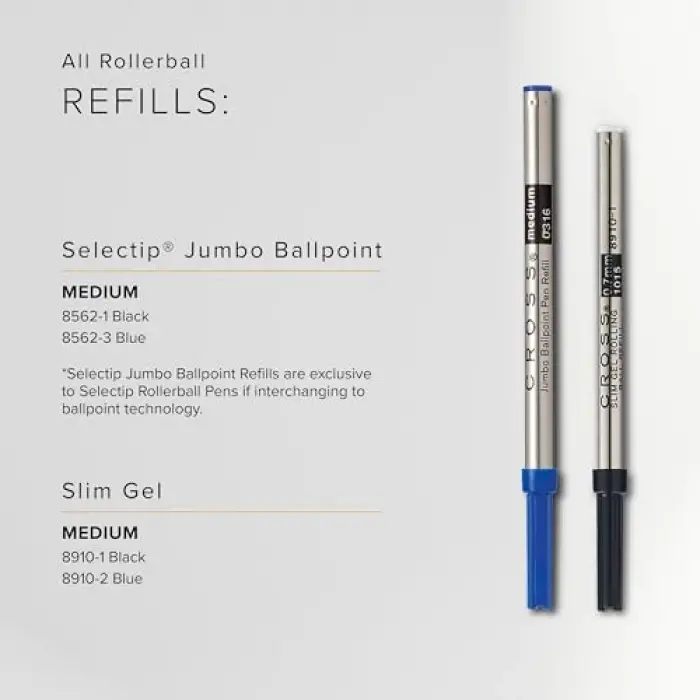 8910-2 Slim Jel Roller Refil Mavi M Uç