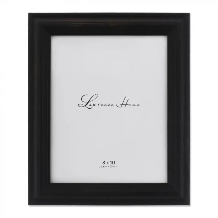 8x10 Yıpranmış Siyah Ahşap Resim Çerçevesi