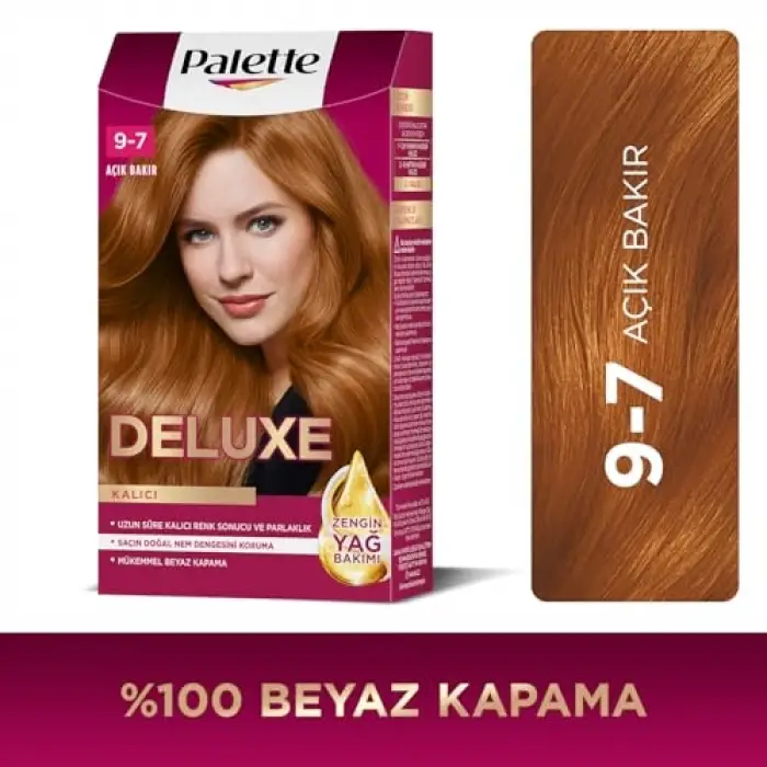 9-7 Açık Bakır Saç Boyası 50 ml