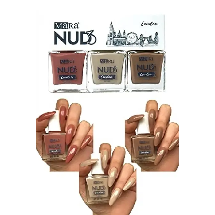 9 Adet Nude Oje Seti