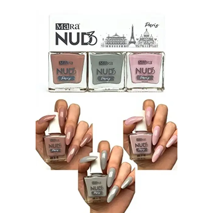 9 Adet Nude Oje Seti