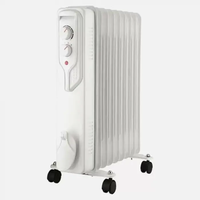 9 Dilim 2000W Yağlı Radyatör Beyaz