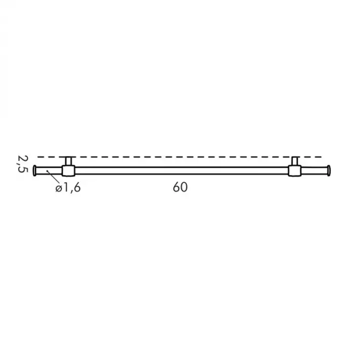 900092 Montaj Kitli Asma Çubuğu, 60 cm