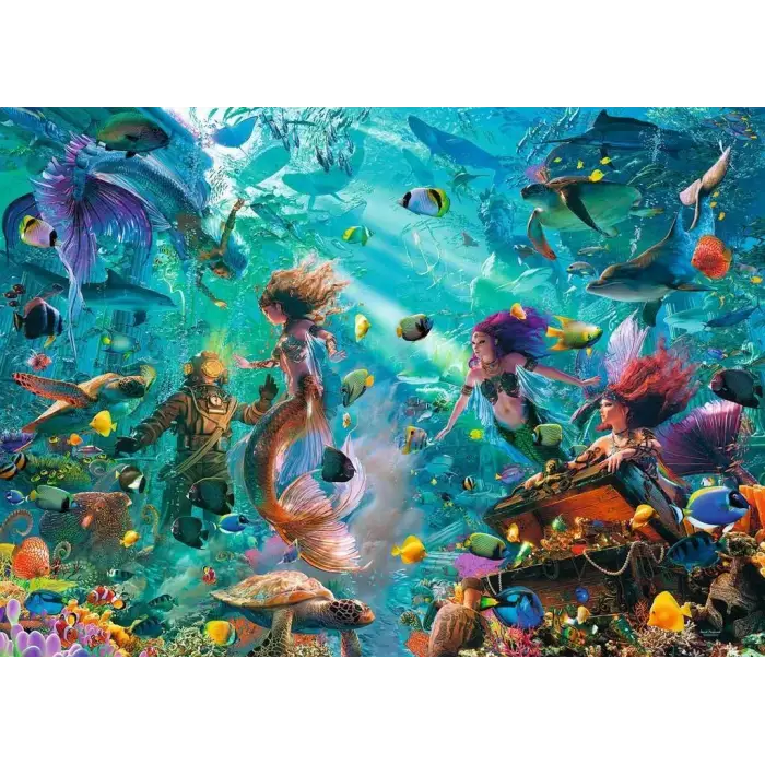 9000p Puzzle Sualtı, Yetişkin Puzzle