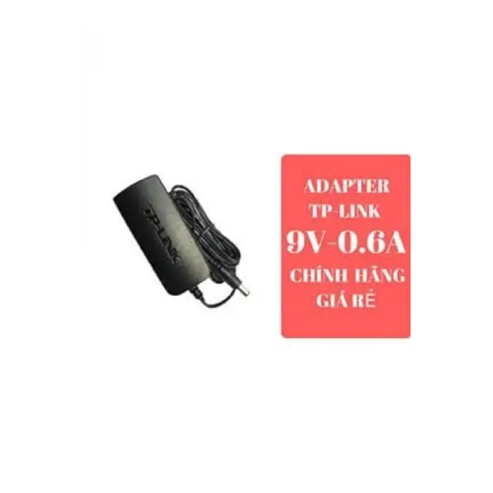 9V 600mA modem, access point ve router adaptörü, siyah