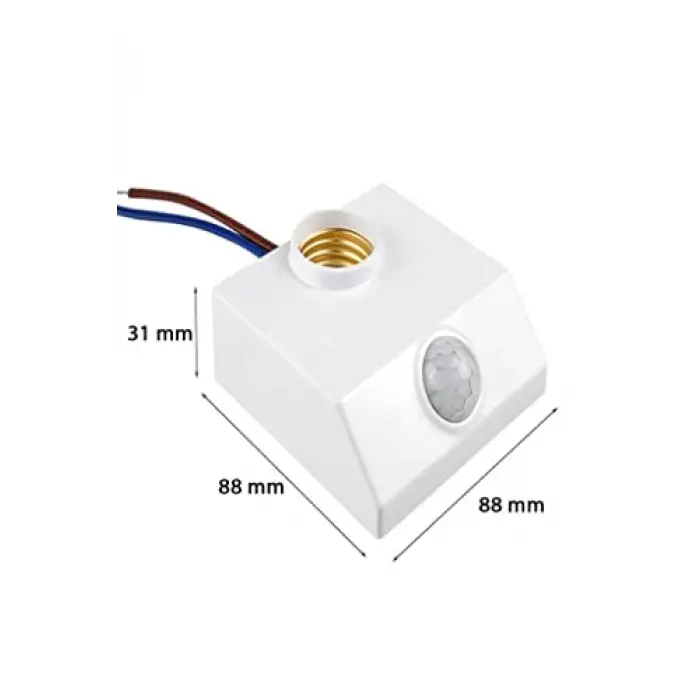 9W (60W) 360 Derece Hareket Sensörlü Lamba Beyaz 6500K E27