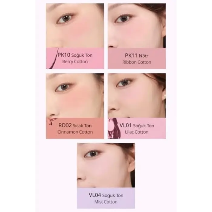 APIEU Juicy-Pang Pastel Blusher RD02, 111630