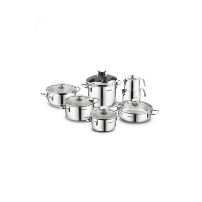 A1709 Alia 14 Parça Çelik Hiper Set