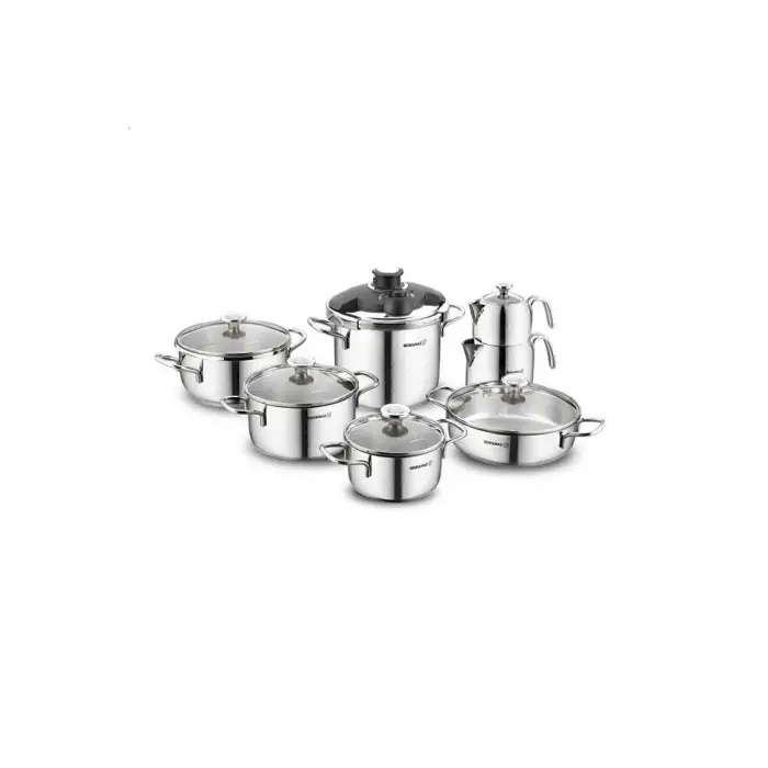 A1709 Alia 14 Parça Çelik Hiper Set