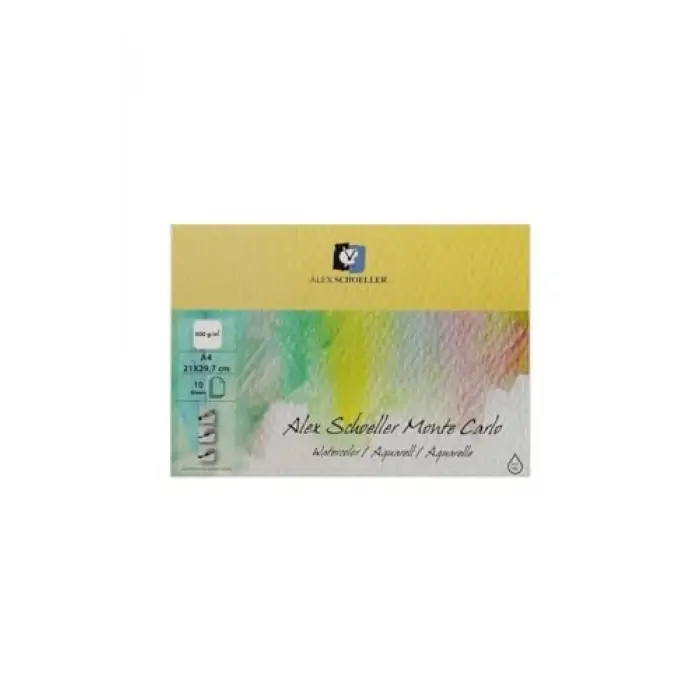 A3 300 Gr MONTE CARLO SULU BOYA DEFTERİ 10LU STANDART - 0210
