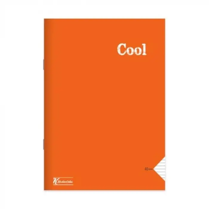 A4 60Yp.Kareli PP Kapak Dikişli Cool Defter