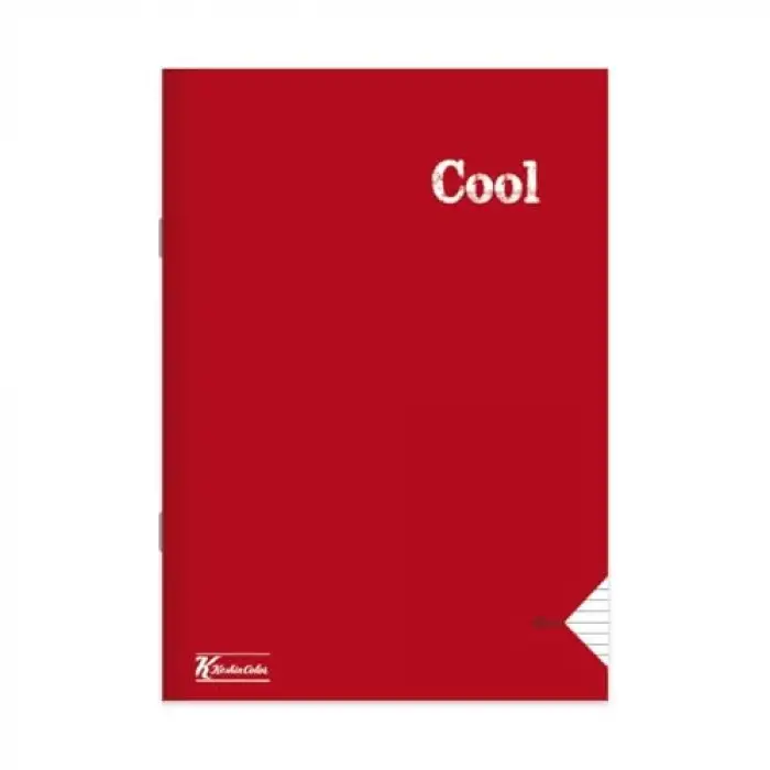 A4 60Yp.Kareli PP Kapak Dikişli Cool Defter