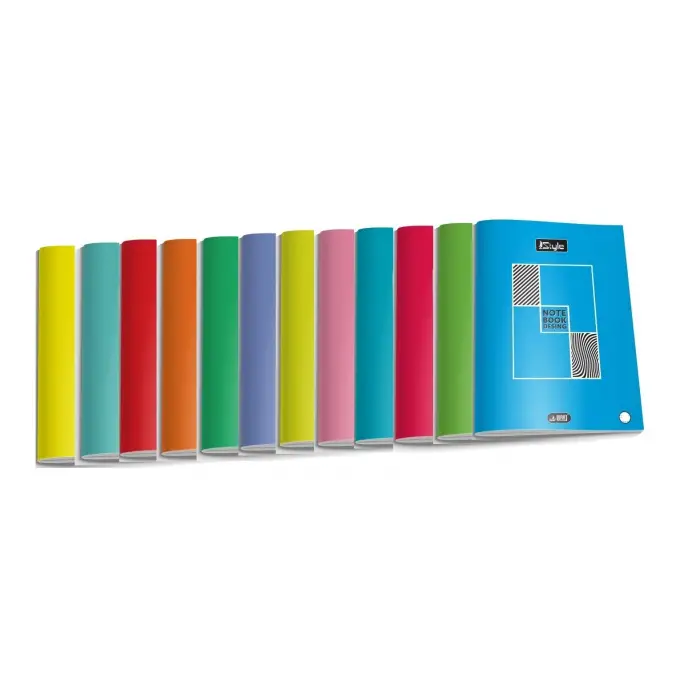 A4 PP Kapak Defter 60 yp. Kareli (1 Adet)