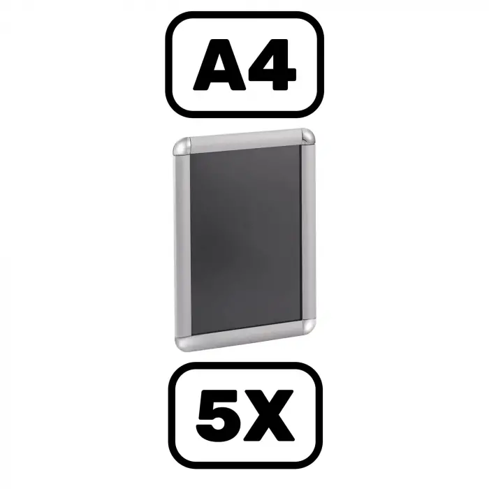 A4 Rondo Açılır Kapanır Çerçeve 21X30 5li Paket