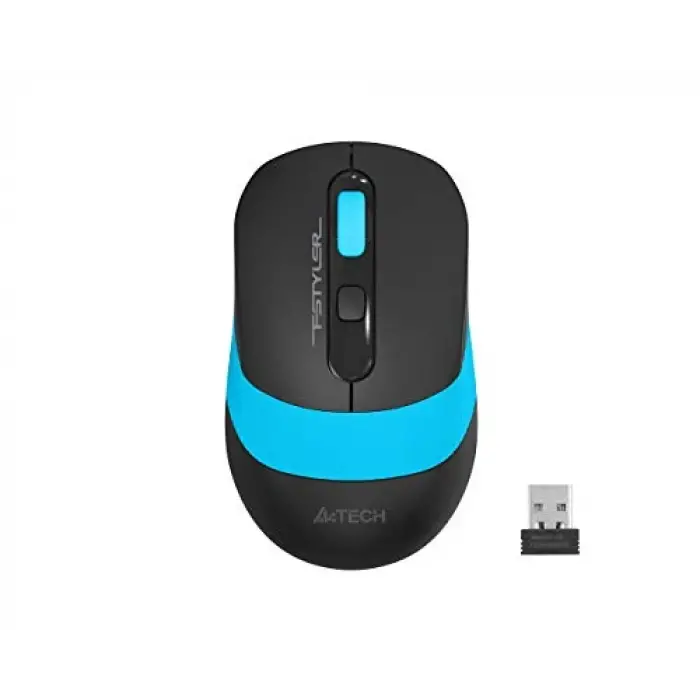 A4 Tech FG10 Nano Kablosuz Optik 2000 DPI Mouse, 4 Yönlü Scroll, Beyaz