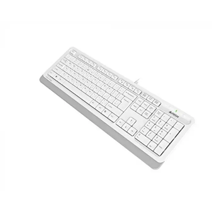 A4 TECH FK10 Q USB Türkçe FN-Multimedya Klavye, Beyaz