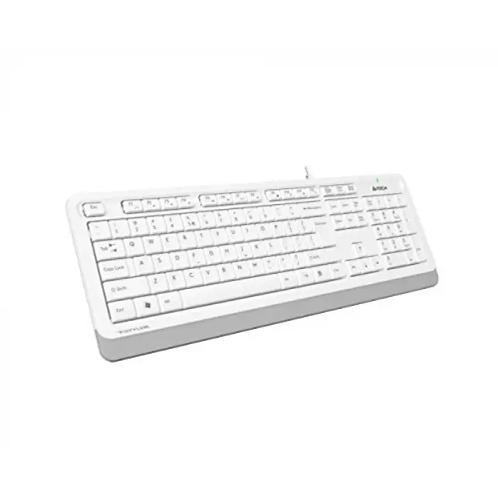 A4 TECH FK10 Q USB Türkçe FN-Multimedya Klavye, Beyaz