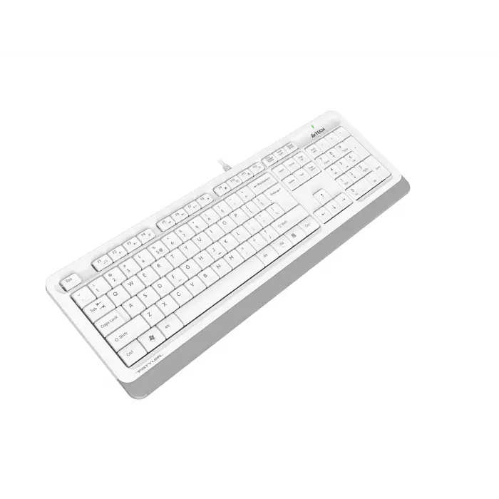 A4 TECH FK10 Q USB Türkçe FN-Multimedya Klavye, Beyaz