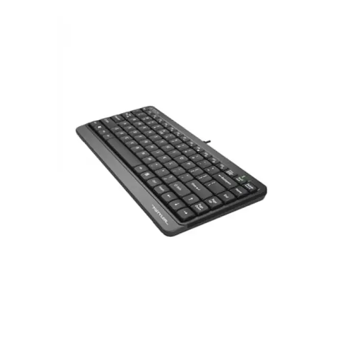 A4 Tech FK11 Q Türkçe Usb Fn-Multimedya Mini Siyah/Gri Klavye