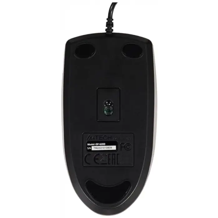A4 Tech Op-620D, USB Optik Mouse, 2X Buton, 4 Yönlü Scroll, Siyah