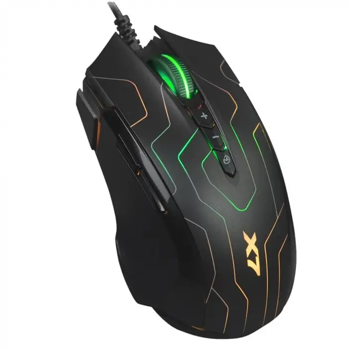 A4 Tech X89 SİYAH-LABİRENT OPTİK 2400 DPI Gamer Mouse