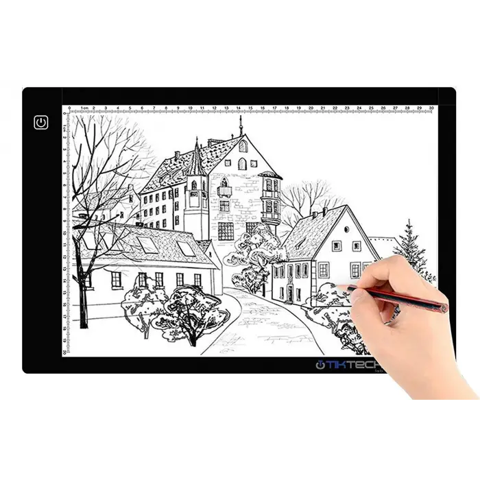 A4 Ultra-thin Portable LED Light Box Tracer USB Power Cable Dimmable Brightness LED Artcraft Tracing