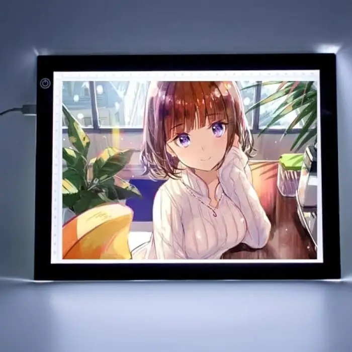 A4 Ultra-thin Portable LED Light Box Tracer USB Power Cable Dimmable Brightness LED Artcraft Tracing