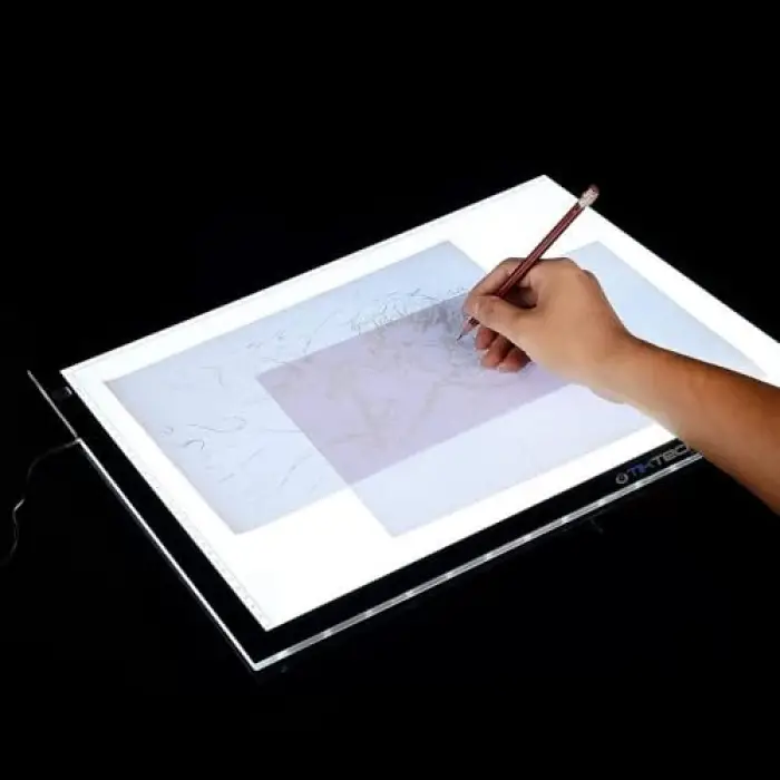 A4 Ultra-thin Portable LED Light Box Tracer USB Power Cable Dimmable Brightness LED Artcraft Tracing