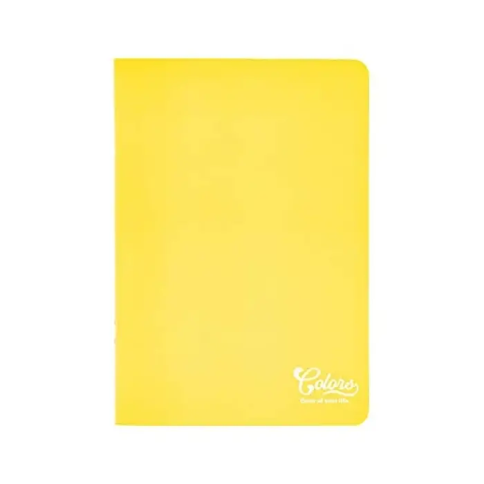 A5 60 Yaprak Kareli Defter Sarı