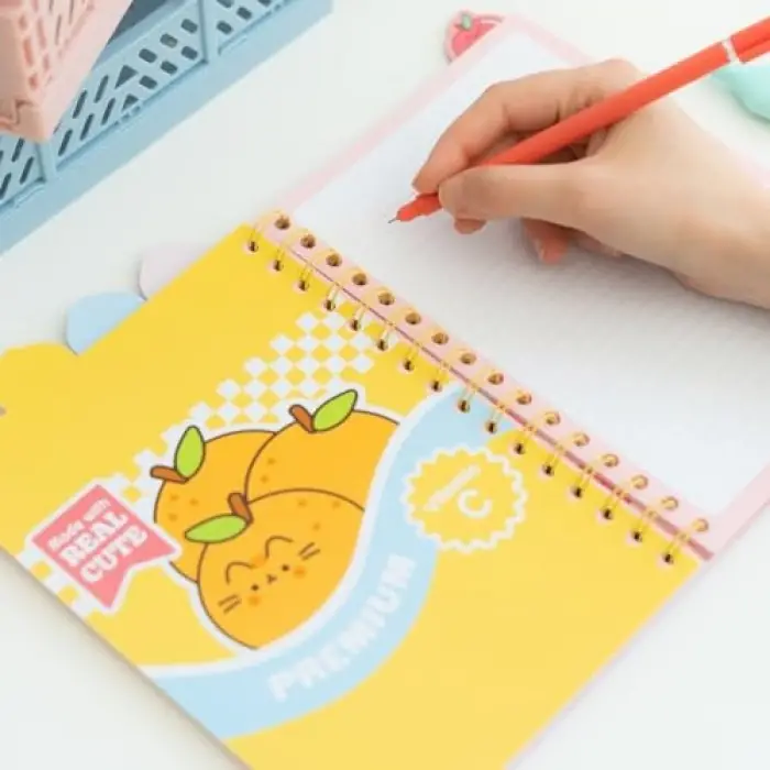 A5 Proje Defteri, 4 Ayraçlı, Pusheen Tasarımı