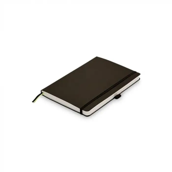 A6 mat siyah yumuşak kapaklı defter