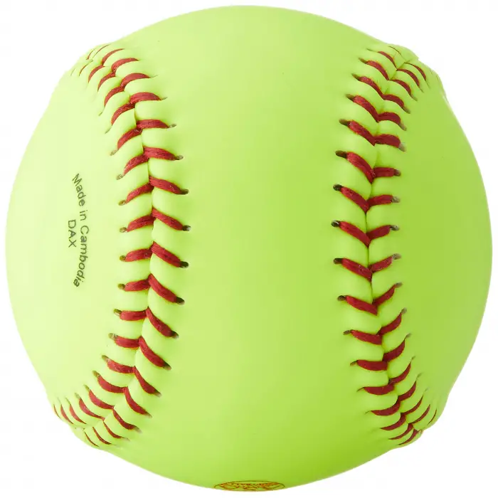 A9331ASA Series Softball (12-Pack); 11-Inch, Optic Yellow