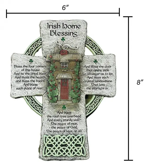 Abbey Press Irish Home Blessing Cross