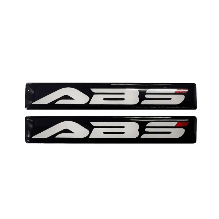 Abs 2 Adet 3D Sticker