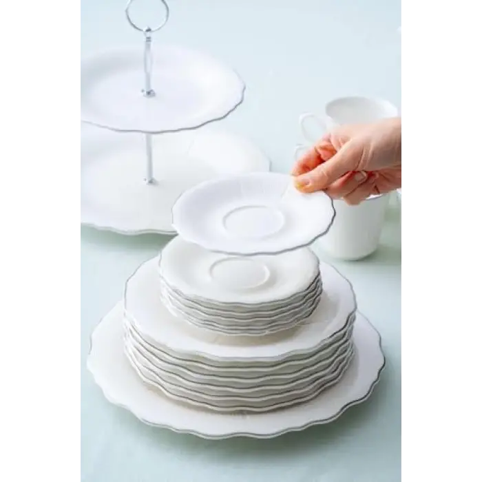 Acar Sinatra Silver 20 Parça Brunch Seti PORWM-06195