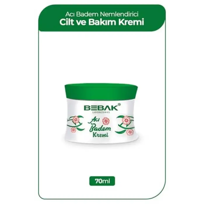 Acı Badem Kremi Kavanoz 70 g