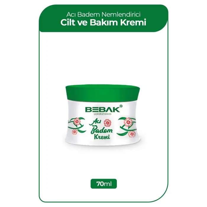 Acı Badem Kremi Kavanoz 70 g