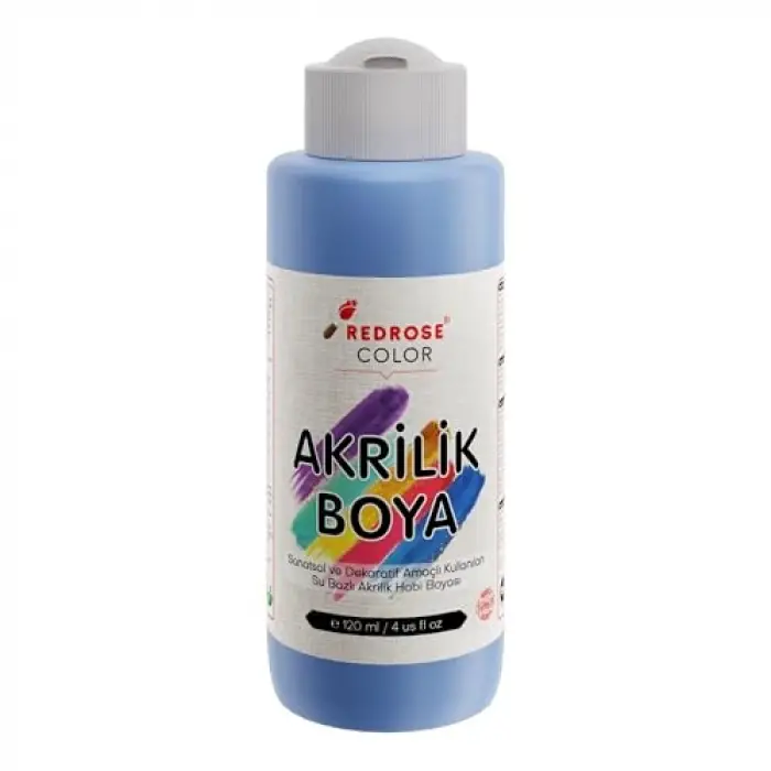 Açık Mavi Akrilik Boya 120 ml