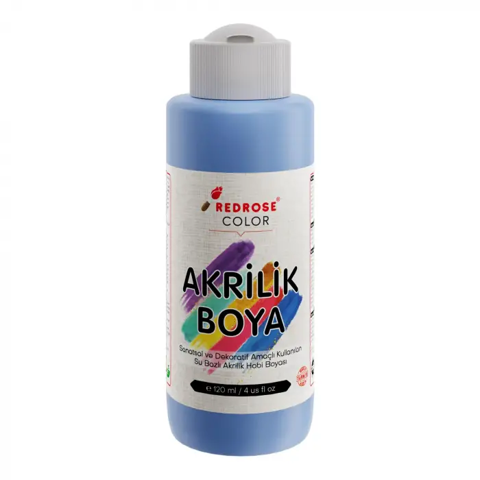 Açık Mavi Akrilik Boya 120 ml