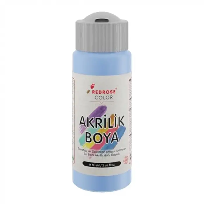 Açık Mavi Akrilik Boya 60 ml
