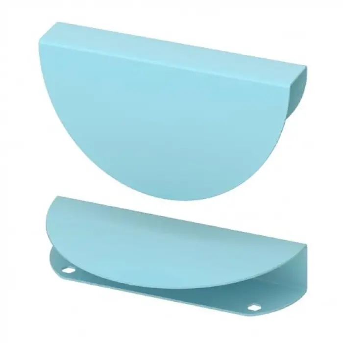Açık Mavi Mobilya Kulpu, 130 mm, 2 Adet