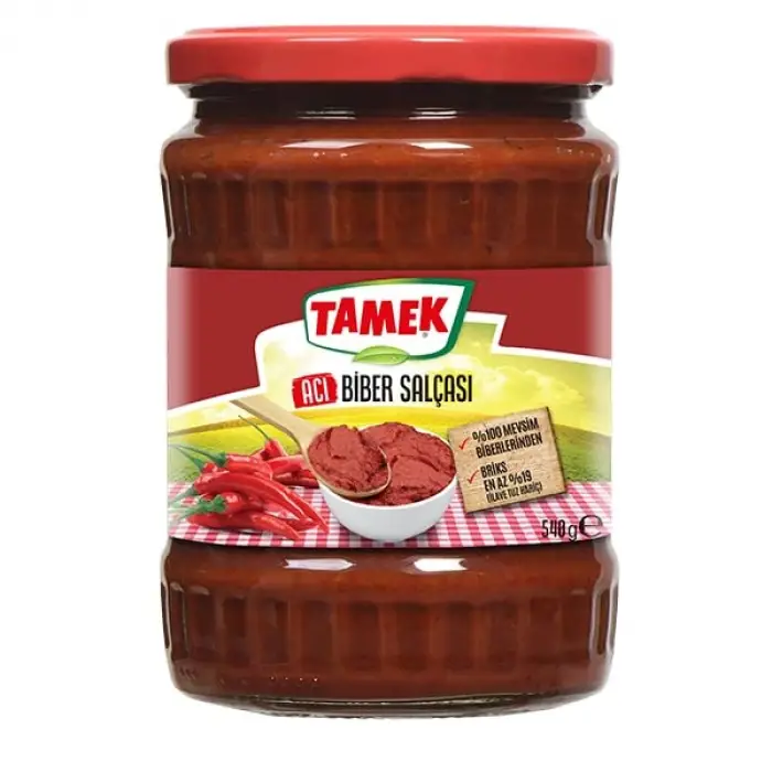 Acılı Biber Salçası, 540 G